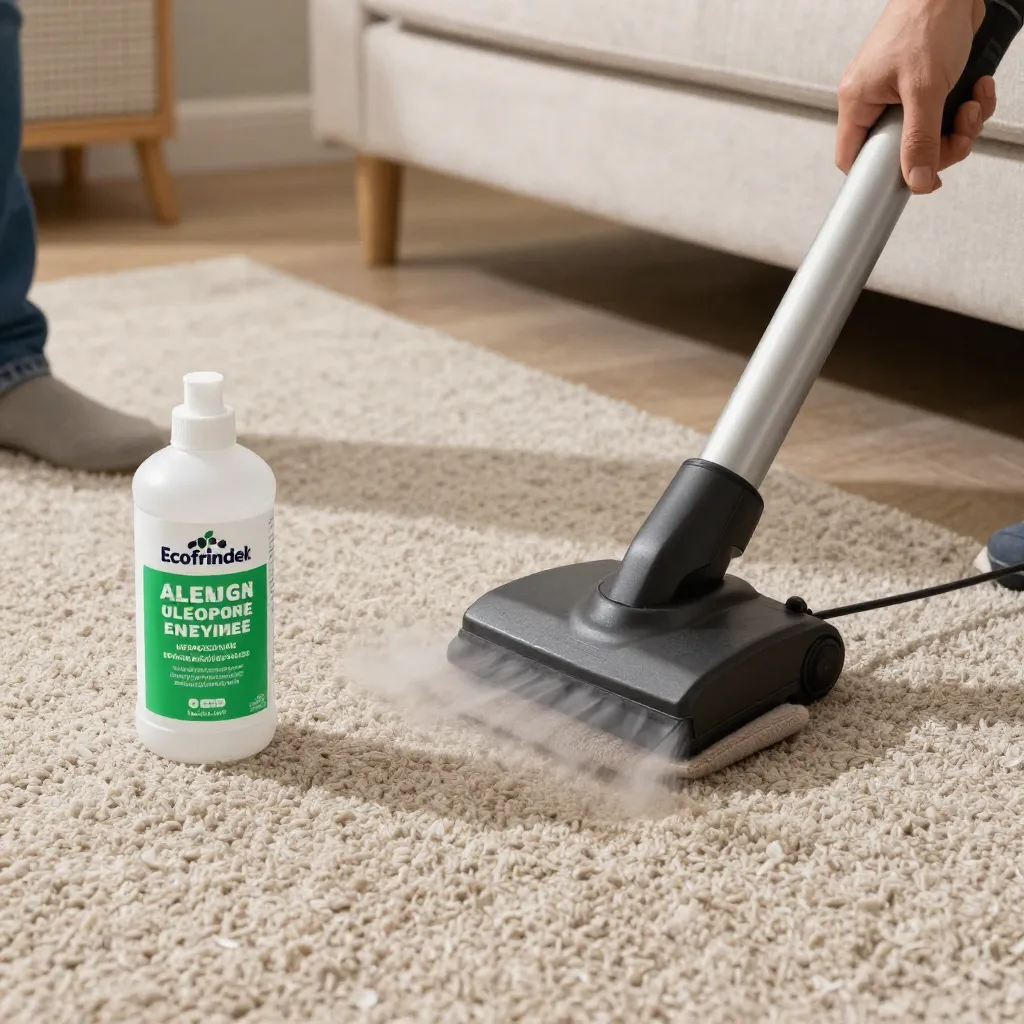 Allergy-safe cleaning process